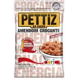 Amendoim Crocante Pimenta Vermelha Pettiz Dori 120g