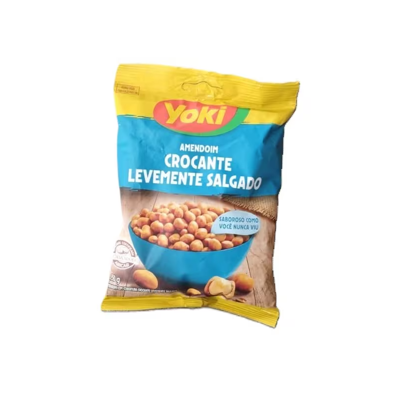 Amendoim Crocante Salgado Yoki Pacote 150g