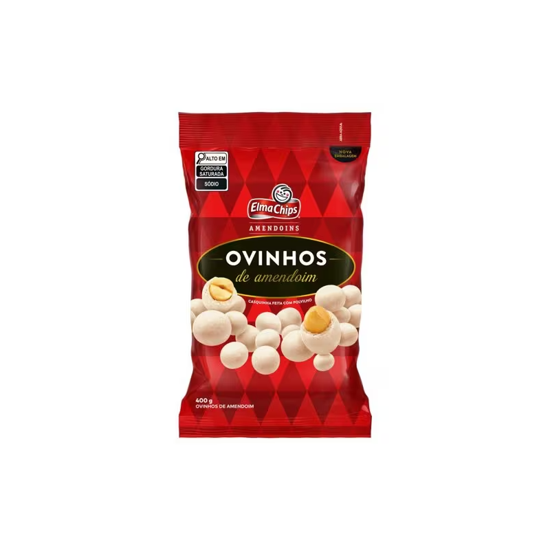 Ovinhos de Amendoim Elma Chips 400g