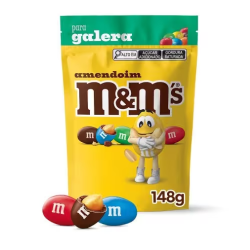 Chocolate Ao Leite com Amendoim M&m´s 148g