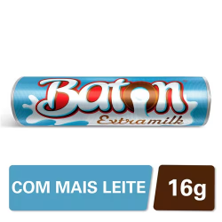 Chocolate Garoto Recheado Extramilk Baton 16g