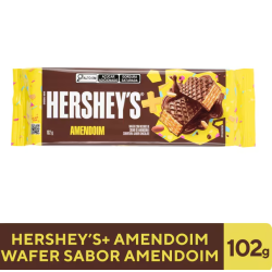 Chocolate Wafer Amendoim Hershey's 102g