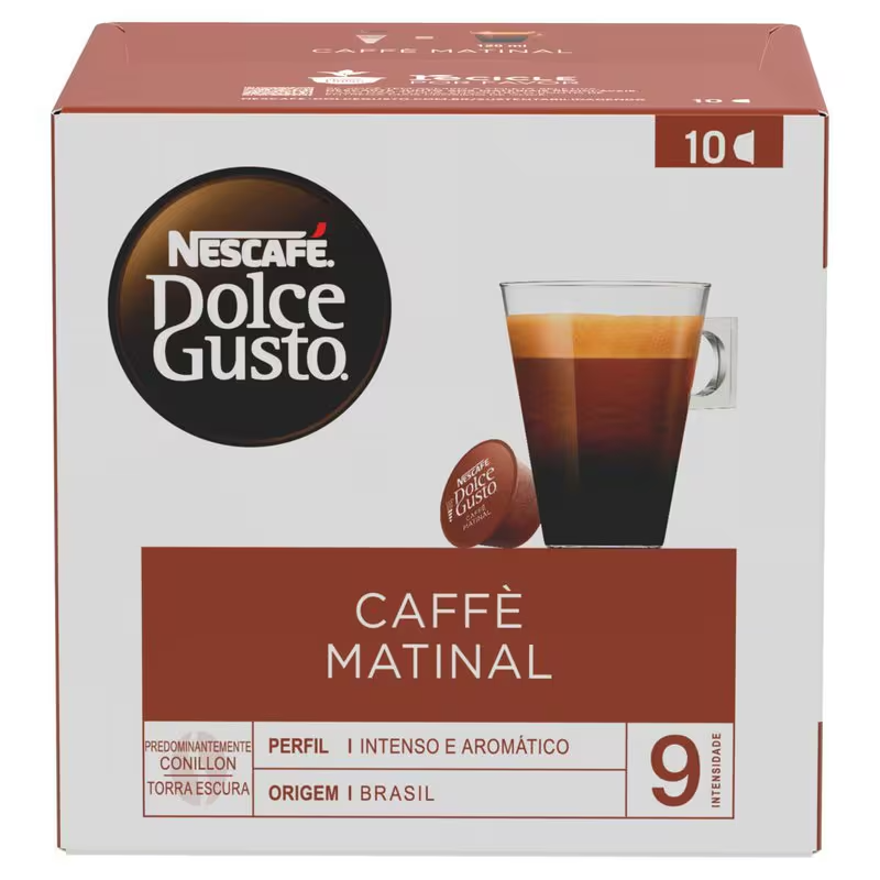 Cápsula Nescáfe Dolce Gusto Matinal 80g