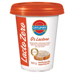 Requeijão Cremoso sem Lactose Catupiry 150g