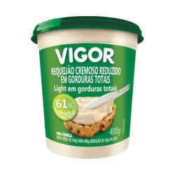 Requeijão Cremoso Light Vigor Pote 400g