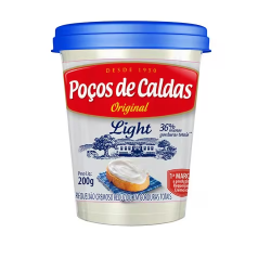 Requeijão Light Poços de Caldas 200g