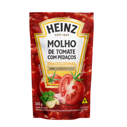 Molho de Tomate Heinz Sache 240g