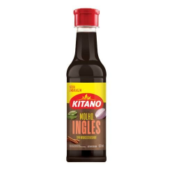 Molho Inglês Worcestershire Kitano Frasco 150ml