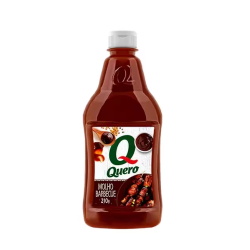 Molho Barbecue Sabor Defumado Em Squeeze Quero 210g
