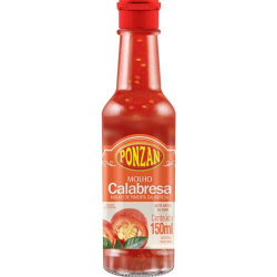 Molho de Pimenta Ponzan Calabresa 150ml