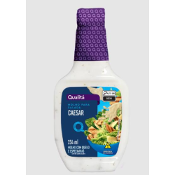 Molho para Salada Sabor Cebola, Alho e Salsa Qualitá Squeeze 234ml