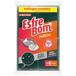 Esponja Multiuso Esfrebom Leve 4 Pague 3un
