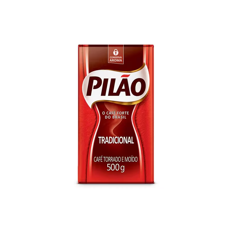 Café Torrado e Moído Vácuo Pilão 500g