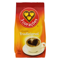 Café 3 Corações 500g Tradicional