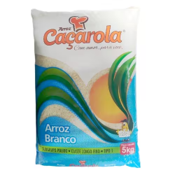 Arroz Branco Tipo 1 Caçarola 5kg