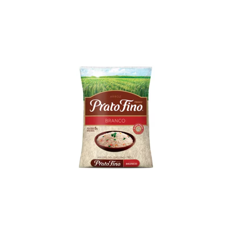 Arroz Branco Tipo 1 Prato Fino 5kg