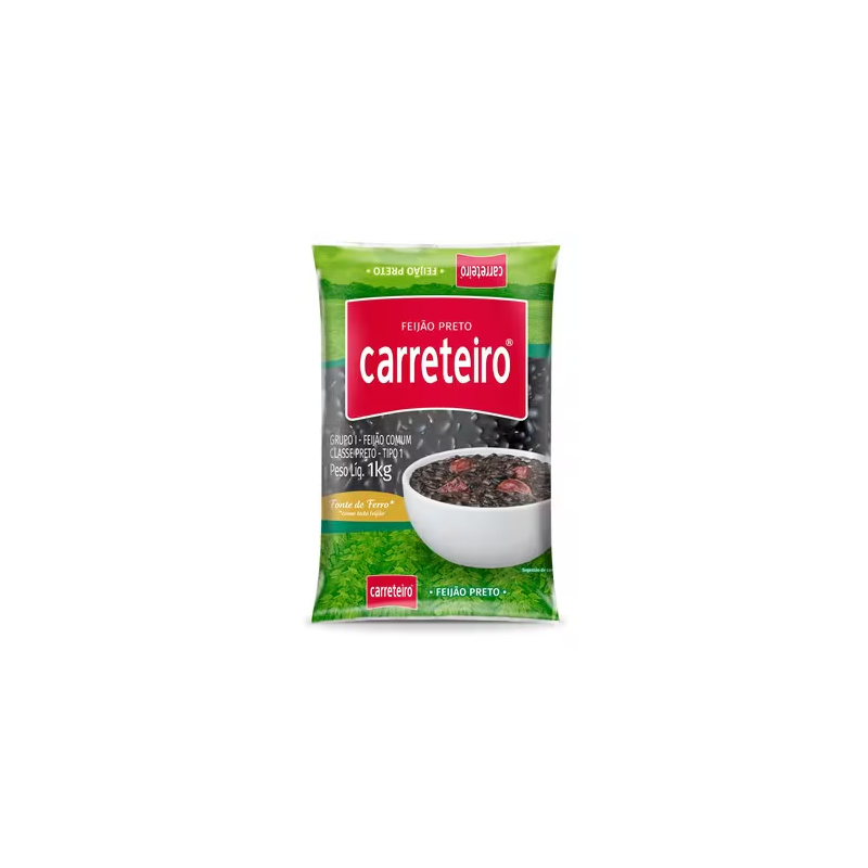 Feijão Preto Carreteiro Tipo 1 1kg