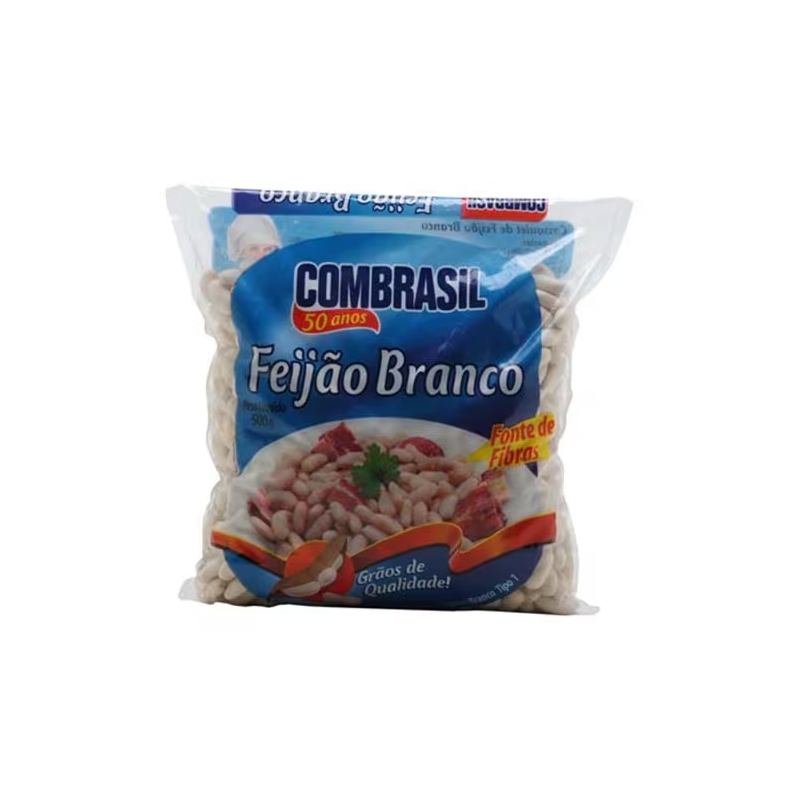 Feijão Branco Combrasil Embalagem 500g