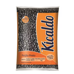 Feijão Preto Tipo 1 Kicaldo 1kg