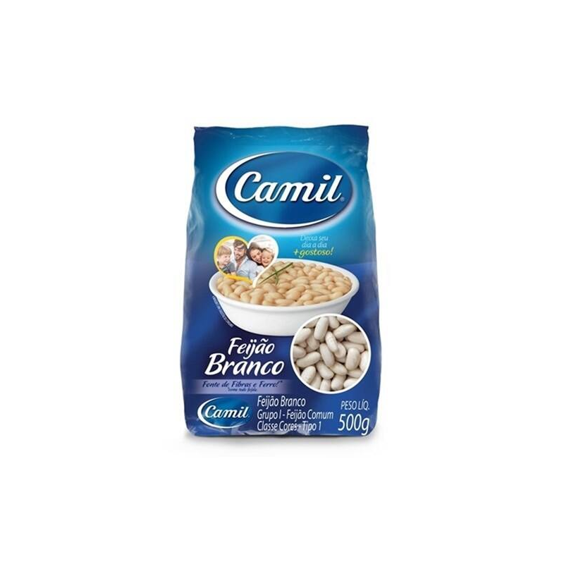 Feijão Branco Tipo 1 Camil 500g
