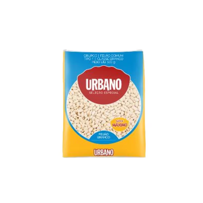 Feijão Branco Urbano Pacote 500g