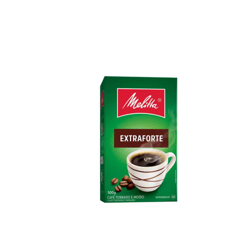 Café Torrado e Moído Extraforte Vácuo Melitta 500g
