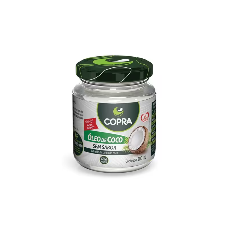 Óleo de Coco sem Sabor Copra 200ml