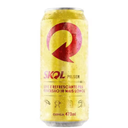 Cerveja Skol Pilsen Lata 473ml