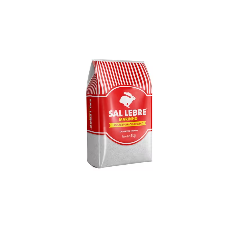 Sal Grosso Lebre Marinho para Churrasco 1kg