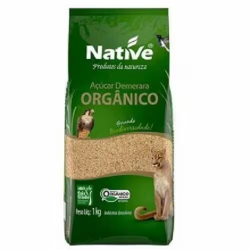 Açúcar Orgânico Demerara Native 1kg