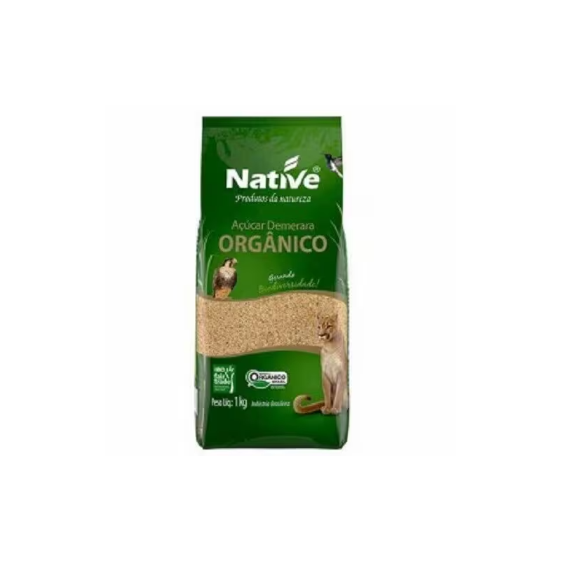 Açúcar Orgânico Demerara Native 1kg