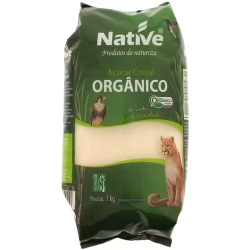 Açúcar Cristal Orgânico Native Claro o Pacote 1kg