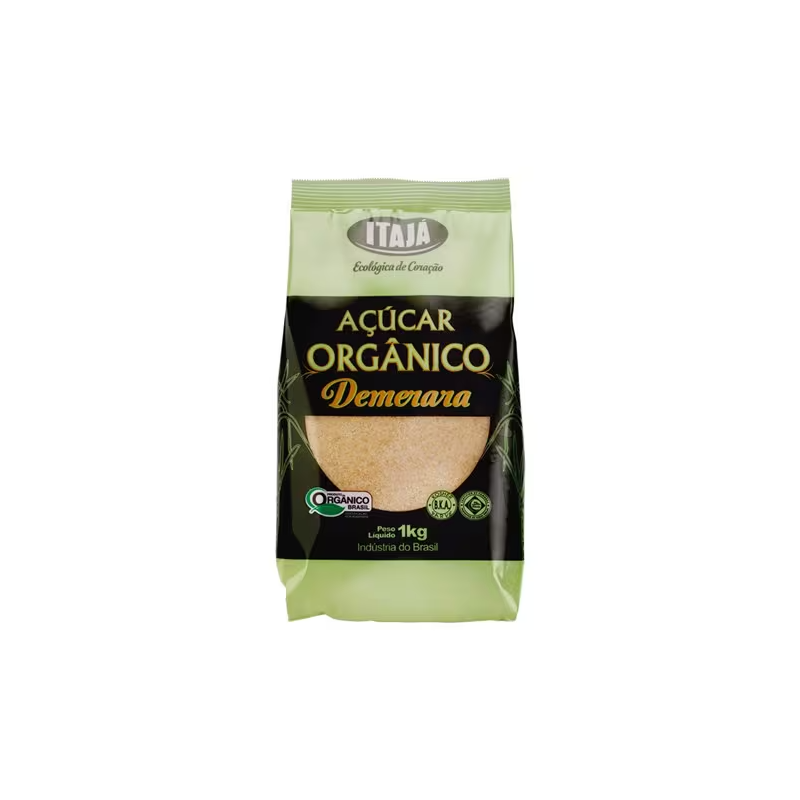 Açúcar Demerara Orgânico Itajá 1kg