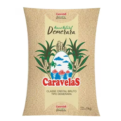 Açúcar Demerara Caravelas 1kg