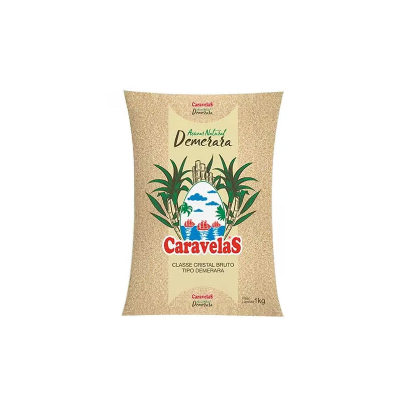 Açúcar Demerara Caravelas 1kg