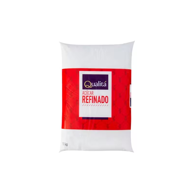 Açúcar Refinado Qualitá 1kg