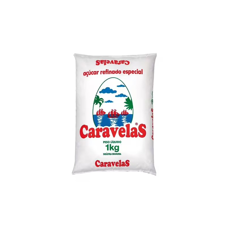 Açúcar Refinado Especial Caravelas 1kg