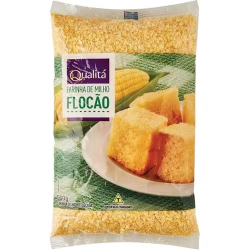 Farinha de Milho Flocão Qualitá Embalagem 500g