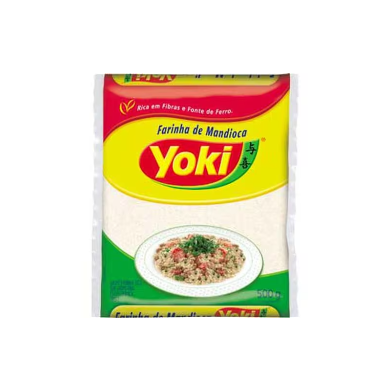 Farinha de Mandioca Tipo 1 Yoki Pacote 1kg