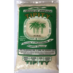 Farinha de Mandioca Tipity Fina Tipo 1 Embalagem 500g
