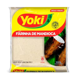 Farinha de Mandioca Tipo 1 Yoki Pacote 500g