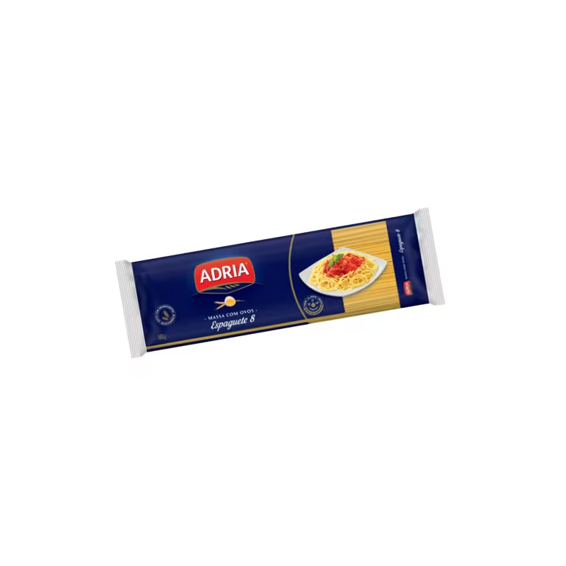 Macarrão Espaguete com Ovos Nº8 Adria 500g