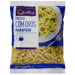 Macarrão Parafuso com Ovos Qualitá Pacote 500g