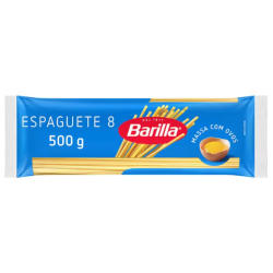 Macarrao Barilla Espaguete 8 C/ovos 500g