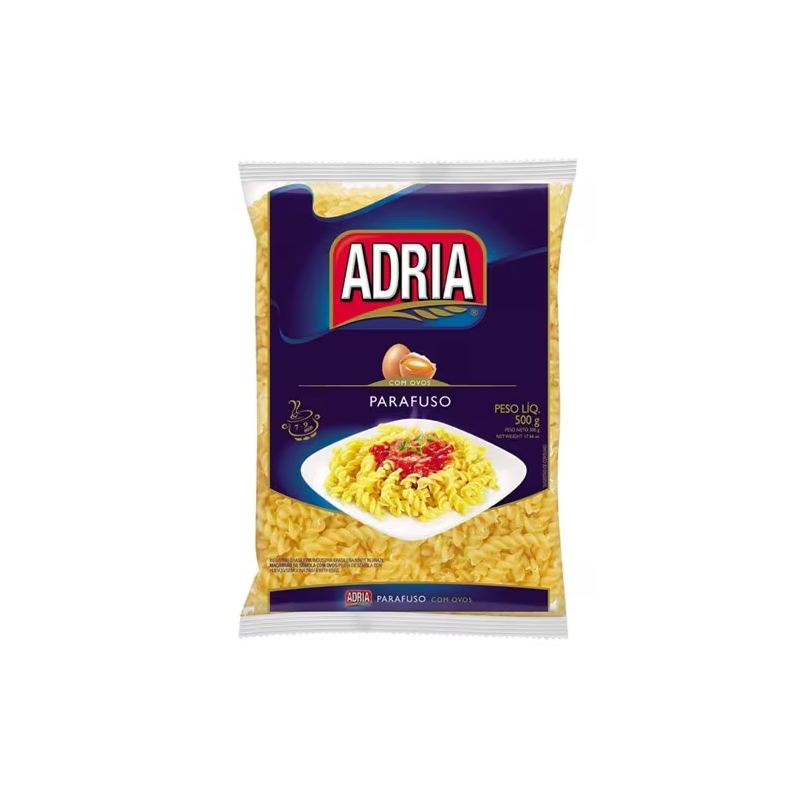 Macarrão com Ovos Parafuso Adria 500g