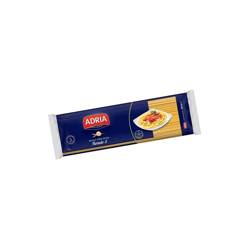 Macarrão Espaguete Furado com Ovos N5 Adria 500g