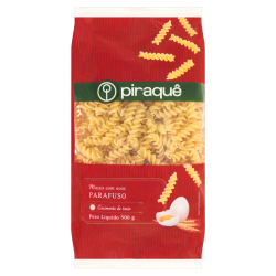 Macarrão Parafuso com Ovos Piraquê 500g