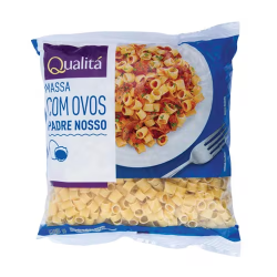 Macarrão Qualitá Padre Nosso com Ovos Embalagem 500g