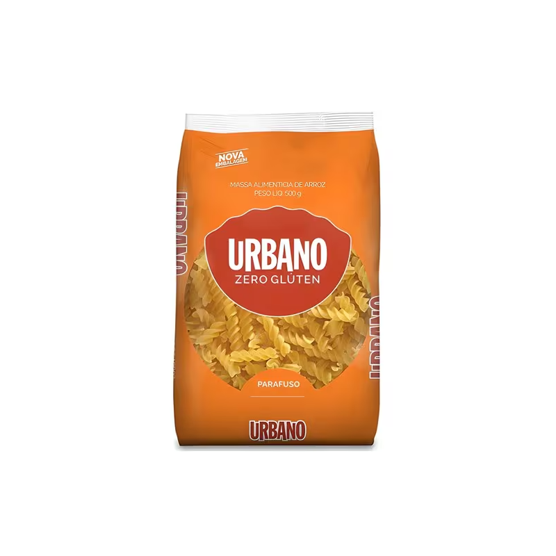 Macarrão de Arroz sem Glúten Parafuso Urbano 500g