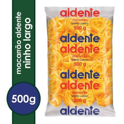 Macarrão Piraquê Aldente Ninho Largo 500g